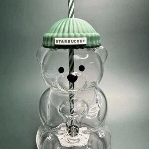 Starbucks Holiday Bearista Tumbler with Straw